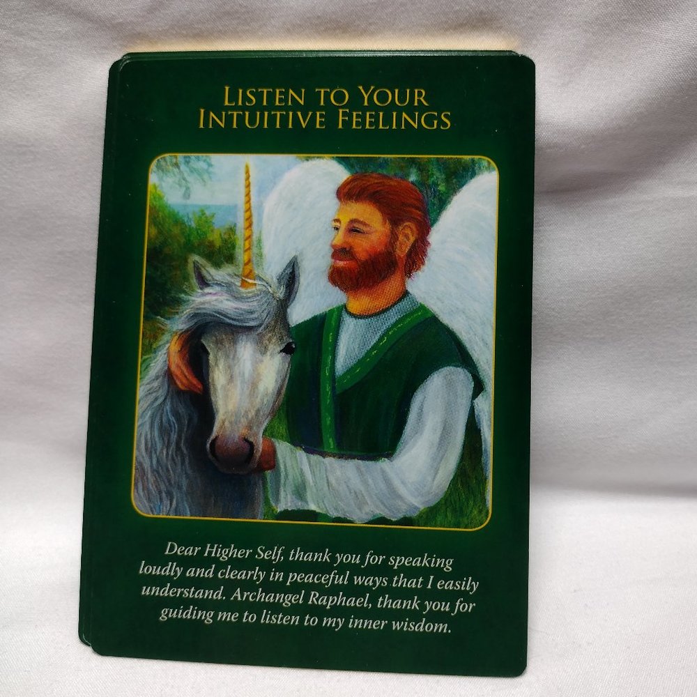 Archangel Raphael Healing Oracle Cards - Picture 11 of 12